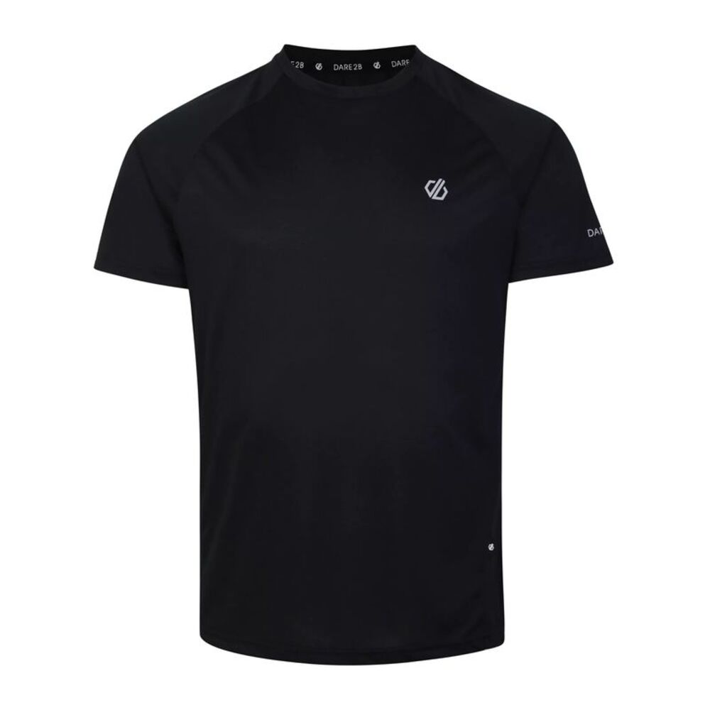 Dare 2B Mens Accelerate Lightweight T-Shirt / Black